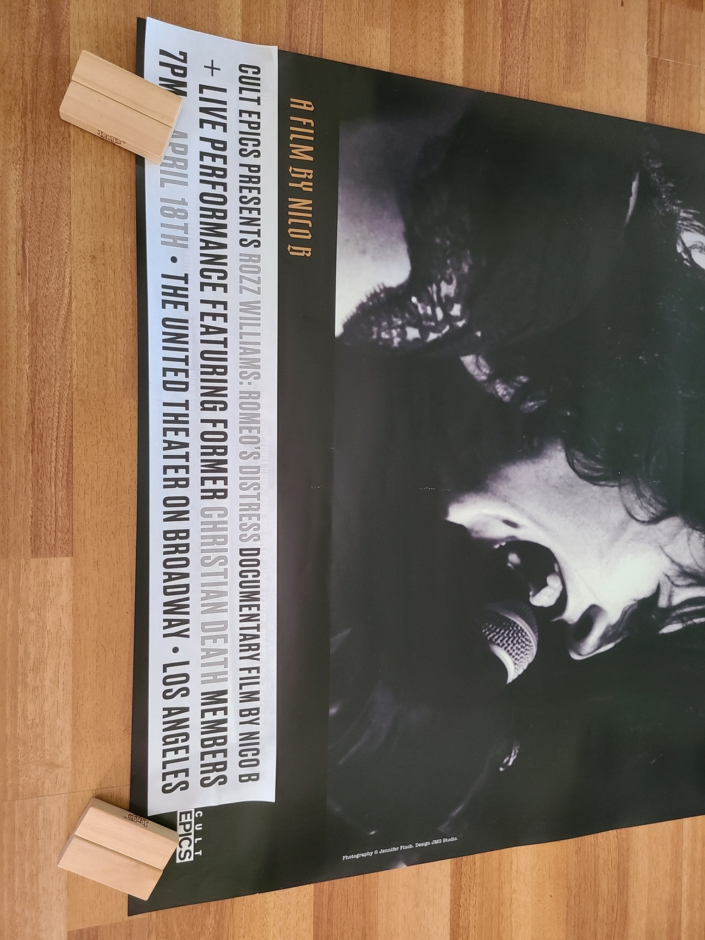 "Romeo's Distress" Rozz Williams Docu Film Poster - Picture 2 of 4